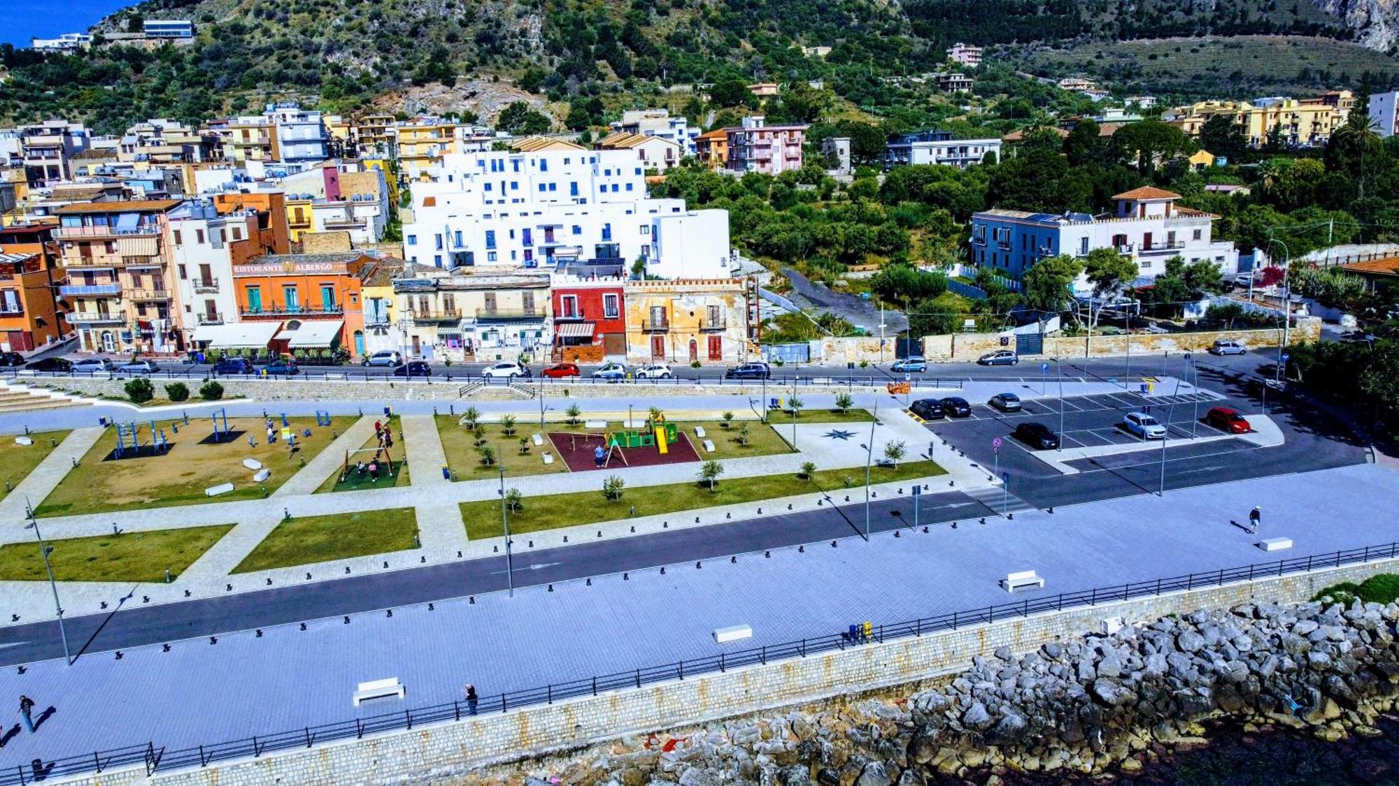 Seafront House Gabbiano Azzurro Lejlighed Santa Flavia Eksteriør billede