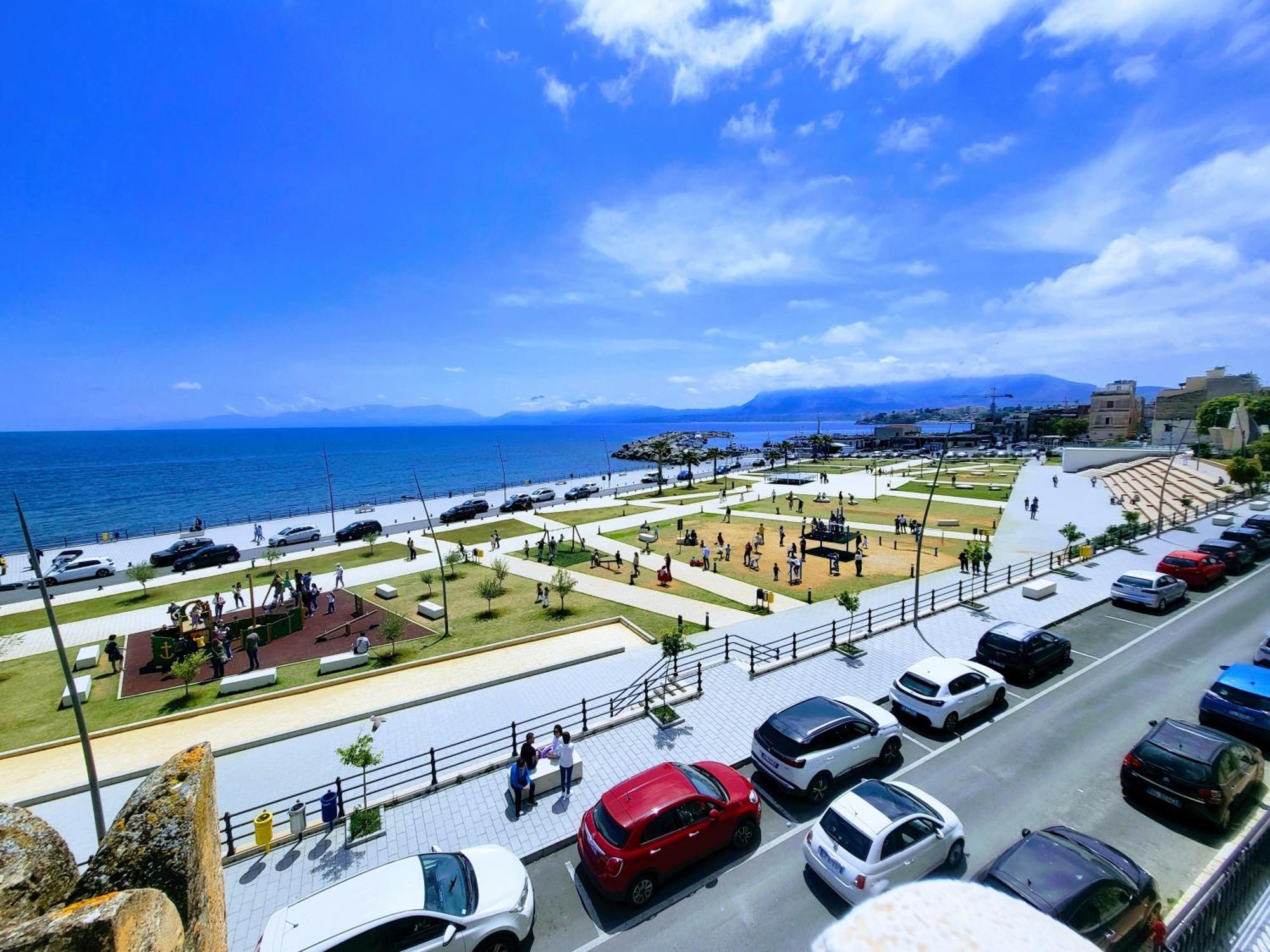 Seafront House Gabbiano Azzurro Lejlighed Santa Flavia Eksteriør billede
